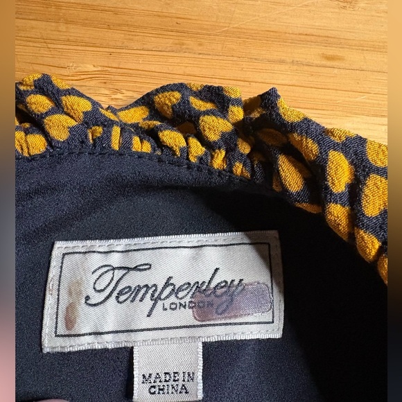 GUC Temperley London- Printed Rosella Dress.  Size US 10 - Picture 7 of 14